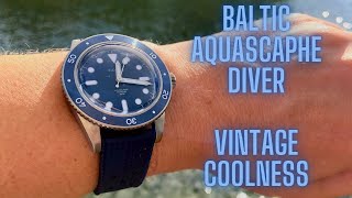 A Really Good Titanium Divewatch  Baltic Aquascaphe [upl. by Brinna476]