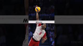 A nightmare from Wilfredo Leon 😵 epicvolleyball volleyballworld volleyball [upl. by Laban565]