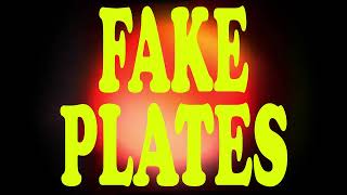 jarjarjr  Fake Plates Official Visualiser [upl. by Notsew993]