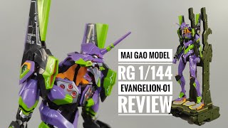 Mai Gao Model RG 1144 Evangelion  01 Review [upl. by Manus]