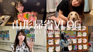 【2023年】山形帰省VLOG【夏】 [upl. by Anotal857]