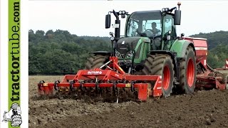 Güttler Duplex und Horsch Pronto DC mit Fendt beim Drillen  Praxisbericht [upl. by Ariam]