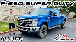 2021 Ford F250 Super Duty 73L V8 Tremor QampA Live [upl. by Nigrom]