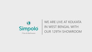 The launch of Simpolos 129th Showroom at Kolkata West Bengal [upl. by Ataner594]