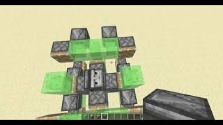 Minecraft 4 way flying machine tutorial [upl. by Nomma]