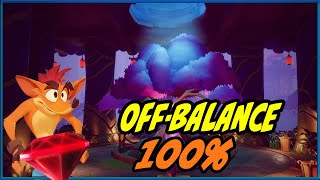 Crash Bandicoot 4 OffBalance 100  All Gems and Box Locations Walkthrough [upl. by Marmaduke]