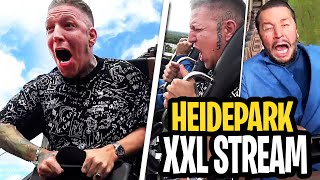 XXL LIVESTREAM aus dem HEIDEPARK😱🎢 mit marcgebauer amp SkylineTV  MontanaBlack Stream Highlights [upl. by Desimone85]