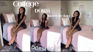 COLLEGE MOVE IN DAY VLOG FRESHMAN 2023 DORM TOUR 4 HOUR DRIVE [upl. by Sabec]