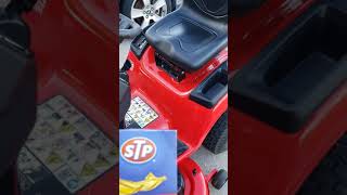 Cub cadet craftsman Lawn mower Oil filter Cross part 2 [upl. by Nireil782]