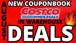 Over 50 Costco COUPON BOOK DEALS for AUGUST  Look Now [upl. by Maitund957]