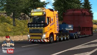 ETS2 v131 Volvo FH 2012 8×4 amp 10×4 v101  ALL DLC´s ready [upl. by Jamison]