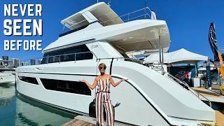 Multihull of the year Winner 2024 ILIAD 53F Power Catamaran Yacht Tour [upl. by Anirdna171]