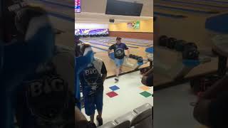 Dylan Kowaleski pops off a 300828 in the BIG League Bowling Association at Bowlerama in Delaware [upl. by Bernardina888]