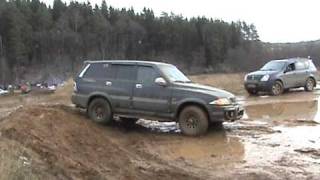 SsangYong Musso OffRoad 4x4mpg [upl. by Abbottson]