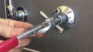 Dripping Tap How to change a Faucet Washer Installation of a new tap Leaking Bath sink basin [upl. by Eronaele]