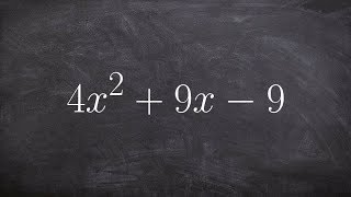 Learn How to Factor a Trinomial in Your Head When a is not Equal to One [upl. by Eenhpad]