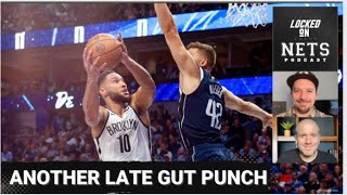 Luka Doncic breaks Brooklyn hearts in loss Cam Thomas Ben Simmons and Nets come so close [upl. by Schnur187]