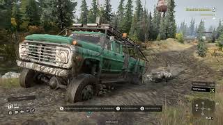 FORD F750 en snowrunner [upl. by Lizbeth949]