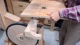 Big bandsaw build 5 Table and trunnions [upl. by Auqinom277]