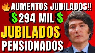 💲294 MIL PESOS a Jubilados y Pensionados  🛑Aumentos de Febrero 2024  Noticias Anses [upl. by Llatsyrc333]