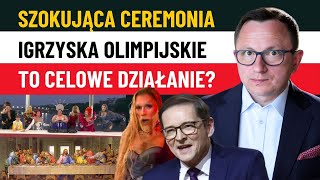 Mocne Ceremonia Igrzysk Olimpijskich Parodia Ostatniej Wieczerzy Jeździec Apokalipsy [upl. by Huesman697]