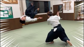 Amazing Aikidos ultimate counter technique [upl. by Eidde]