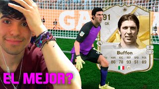 Probé al NUEVO BUFFON ICONO 91 en EA FC 25 [upl. by Yenwat]