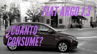 Fiat Argo 13 Drive  ¿Cuánto consume  Lucas Amestoy [upl. by Ihcego968]