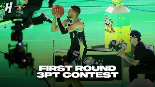 2024 NBA 3Point Contest  FIRST Round Highlights 🔥 NBAAllStar [upl. by Vincelette]