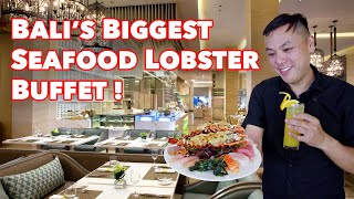 Biggest Buffet in Bali  Authentic Indonesian amp International Cuisine amp Unlimited Lobster [upl. by Storer]