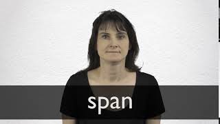 How to pronounce SPAN in British English [upl. by Aneloc]