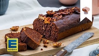 Bananenbrot selber machen  Saftiger Kuchen mit Banane und Schokolade  EDEKA [upl. by Karly740]