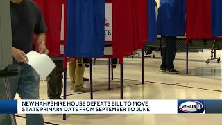 New Hampshire House defeats bill to move state primary date from September to June [upl. by Carolynne]