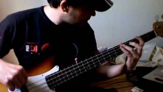 One More TimeDaft Punk bass cover [upl. by Wivina]