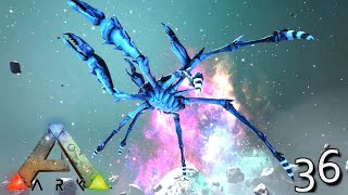 ARK GENESIS  GIANT SPACE CRAB KARKINOS TAMING  ARK SURVIVAL EVOLVED E36 [upl. by Eenwahs]