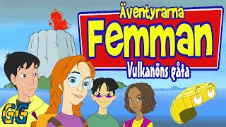 Äventyrarna Femman  Vulkanöns Gåta [upl. by Refinne]