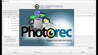 Setup Free Open Source Digital Picture and File Recovery Software TestDisk amp PhotoRec 70 [upl. by Kwan]