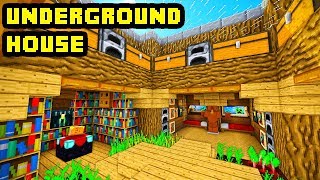 Minecraft Big Underground House Tutorial How to Build Ideas [upl. by Ayn184]