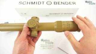 Schmidt amp Bender 158x26 PM II Short Dot rifle scope review [upl. by Billie]