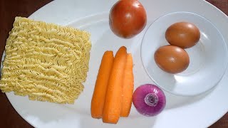 How to cook instant noodles with egg easy quick recipe  Easy Egg Noodle Recipe StepbyStep Guide [upl. by Nnylram398]