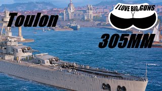 WOWS Toulon Rank World of Warships  Replay Deutsch wows worldofwarships [upl. by Eltsirhc683]