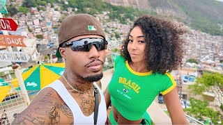 BRAZILIAN GIRL TAKES ME TO THE BIGGEST FAVELA IN LATIN AMERICA 🇧🇷 [upl. by Darrel104]