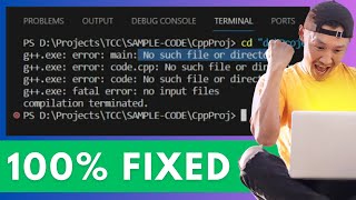 Fix GCC Error no Such File or Directory in VSCode  GCC Error Visual Studio Code 2023 [upl. by Etteinotna]