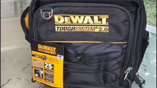 DEWALT Toughsystem 2 0 Compact Tool Bag Review [upl. by Maillliw]