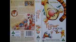 Walt Disney The Tigger Movie 2000Trailer VHS 2000 UK [upl. by Tillfourd]