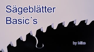 Basiswissen der Sägeblätter für Anfänger [upl. by Joelynn]