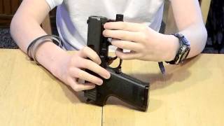 Airsoft KJW USP 45 GBB Airsoft review [upl. by Alliuqahs767]