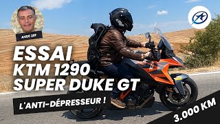 KTM 1290 Super Duke GT  Essai longue durée 2022 [upl. by Arrehs894]