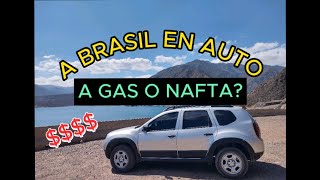 A BRASIL EN AUTO A GAS A NAFTA CONSUMO PEAJES Y ESTADO DE LAS RUTAS [upl. by Kcirdle]