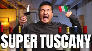 10 Super TUSCAN red wines YOU should know Blind Tasting [upl. by Lesko]